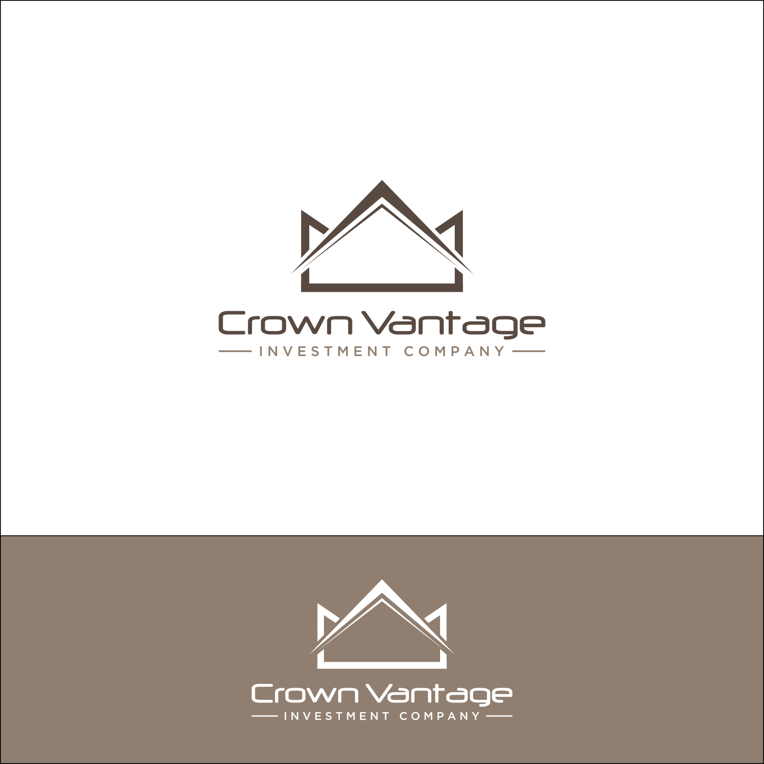 Logo Design by JM GRAPHICS for Crown Vantage Group | Design #13400706