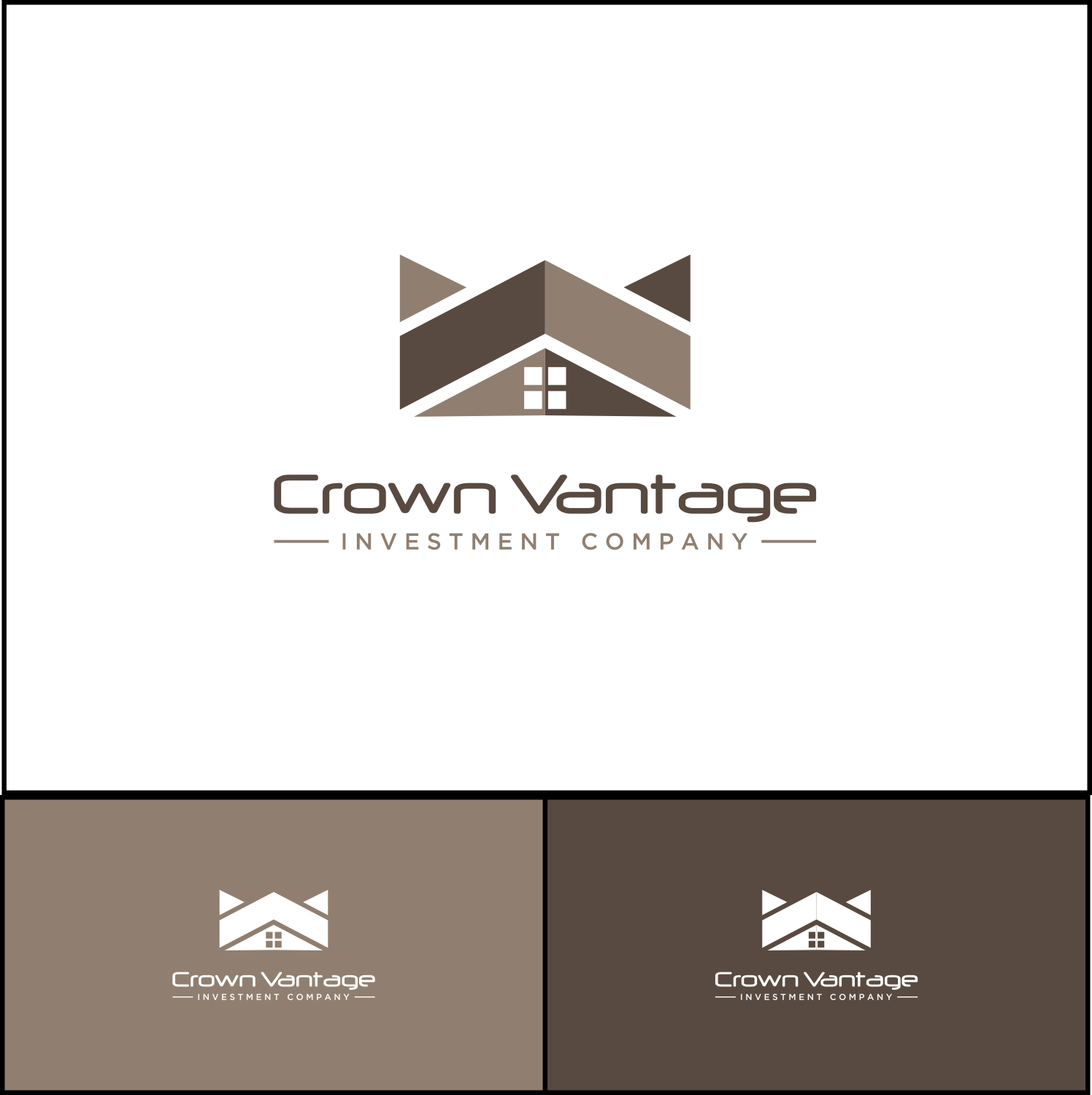 Logo Design by JM GRAPHICS for Crown Vantage Group | Design #13401387