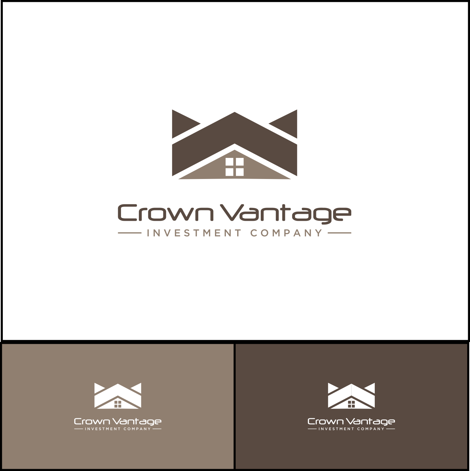 Logo Design by JM GRAPHICS for Crown Vantage Group | Design #13401388