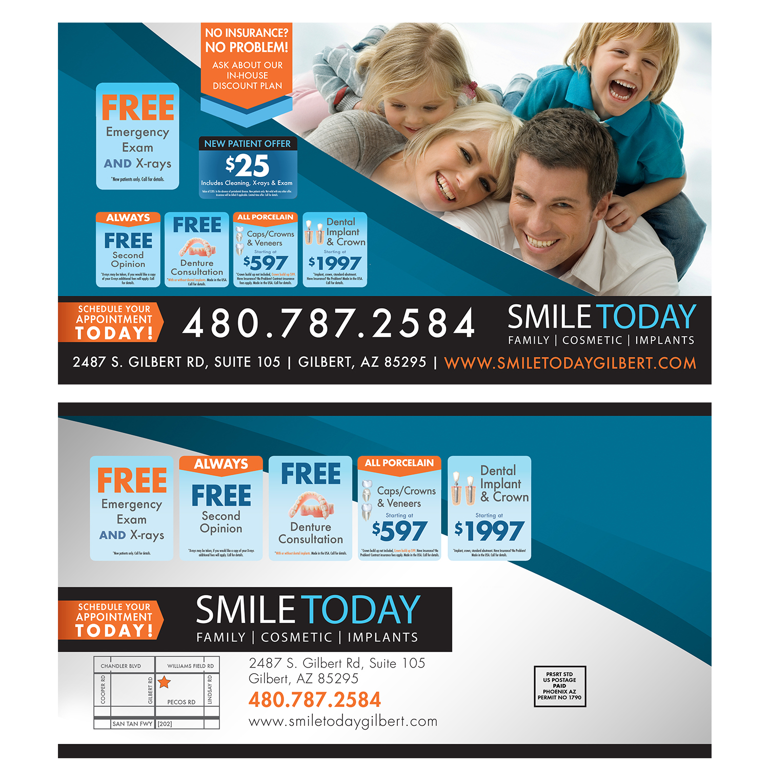 Postcard Design by Gus for Practice Management Specialists | Design #13373213