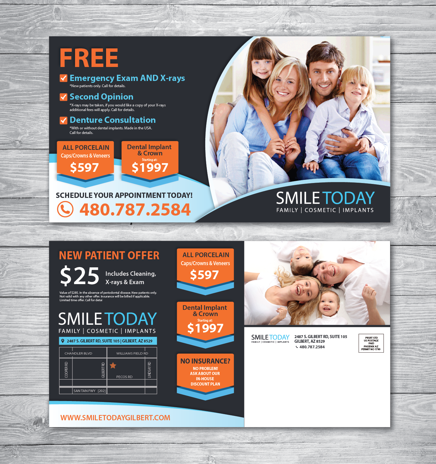 Postcard Design by alex989 for Practice Management Specialists | Design #13435374