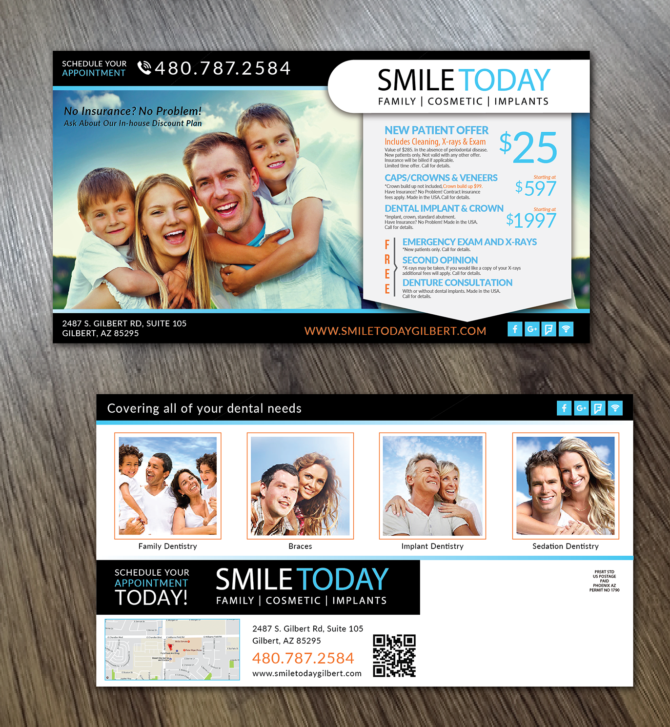 Postcard Design by Alexandar for Practice Management Specialists | Design #13402484