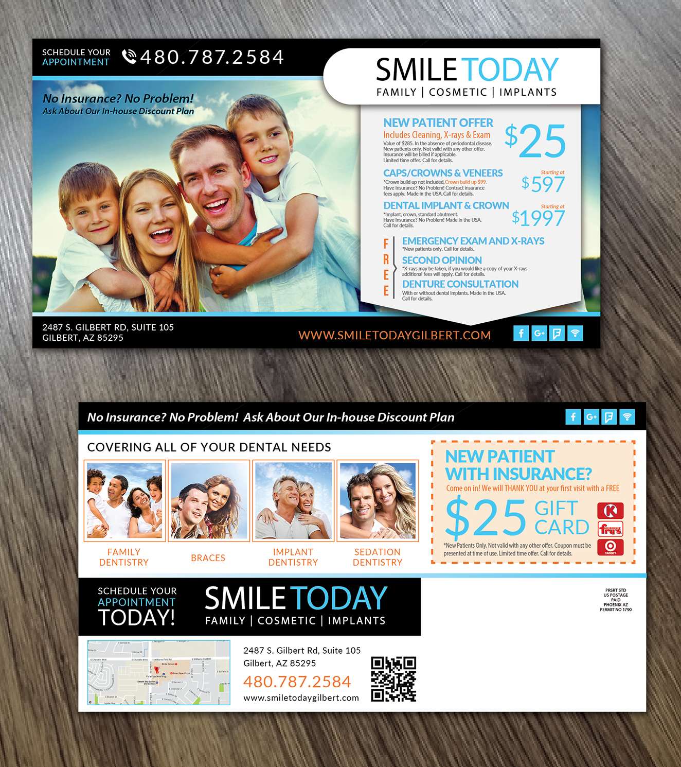 Postcard Design by Alexandar for Practice Management Specialists | Design #13453816