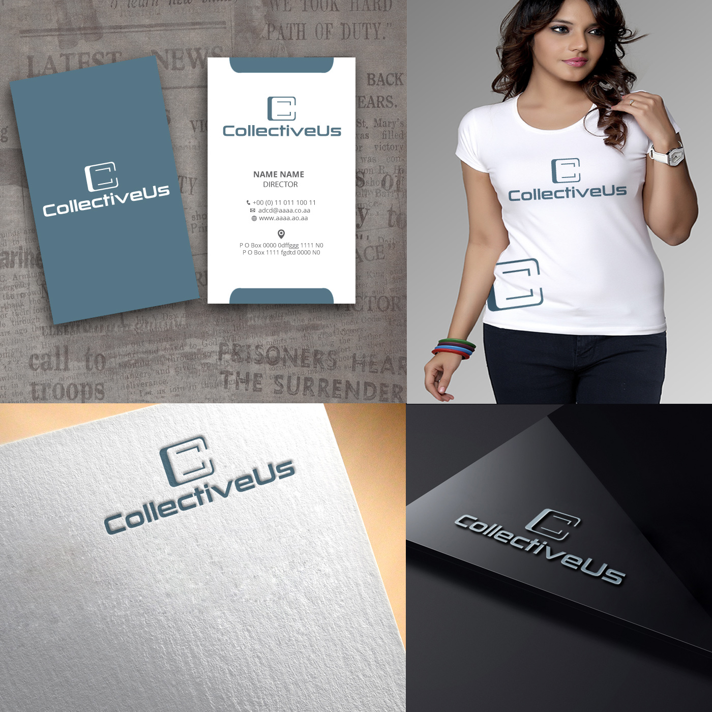 Logo Design by zebronicgraphic for CollectiveUs | Design #13399764