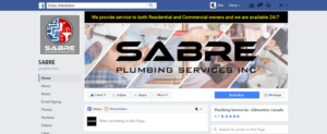 Facebook Design by rdesign12 for Sabre Plumbing Services | Design: #13462348