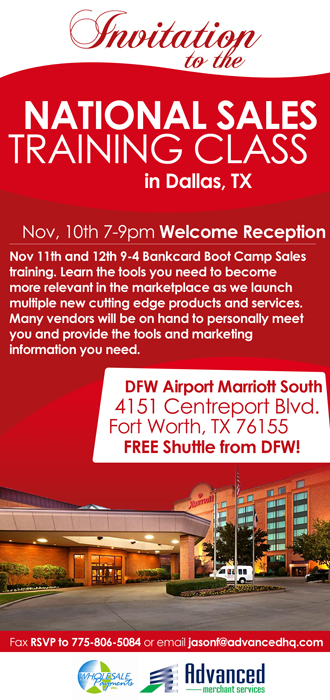 Einladungs-Design von ketoprofen für Advanced Merchant Services | Design #2469137