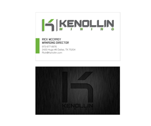 Design de Carte de Visite par vanessasitsonthewall pour Kenollin Mining | Design #2482858