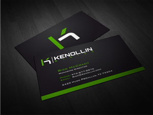 Kenollin Business Cards | Design de Carte de Visite par Atvento Graphics