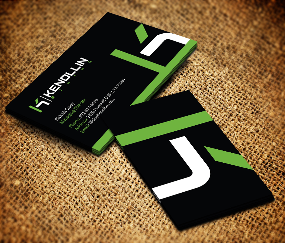 Business Card Design by Sarmishtha Chattopadhyay_loginchange for Kenollin Mining | Design #2466045