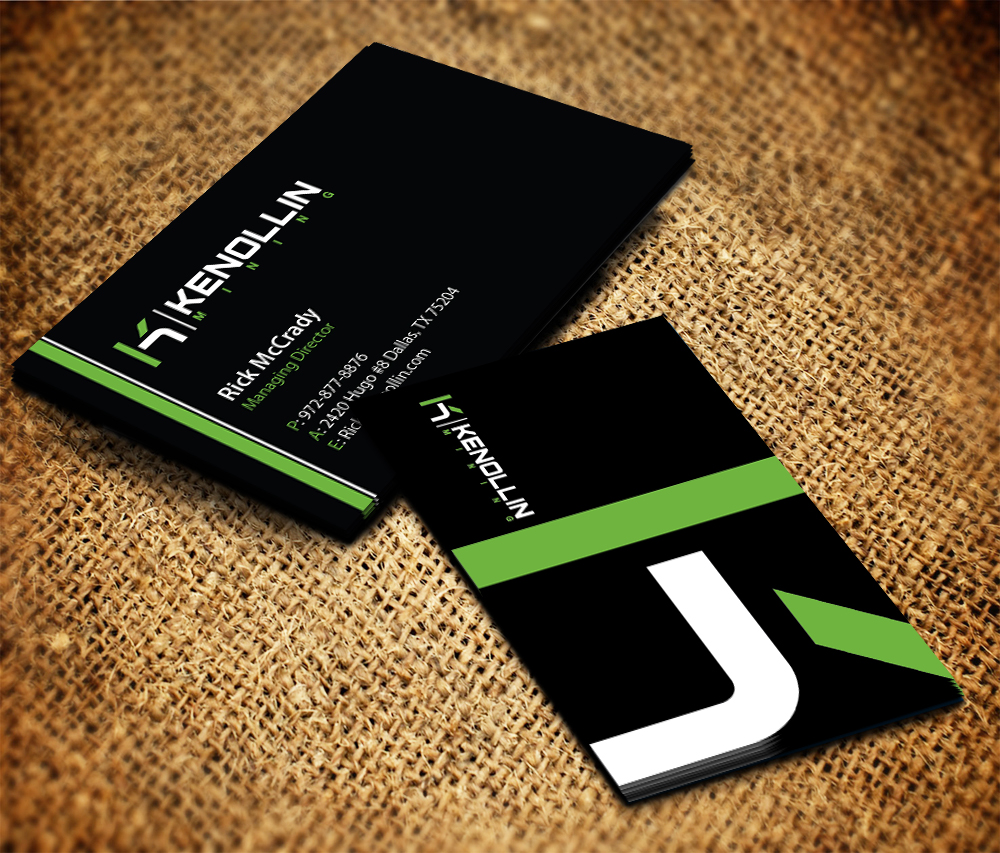 Business Card Design by Sarmishtha Chattopadhyay_loginchange for Kenollin Mining | Design #2470182