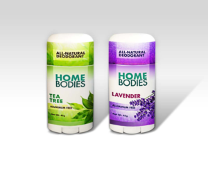 Homebodies needs product labels for deodorant line, and future soap, and lip balm line. | Label Design by radleon