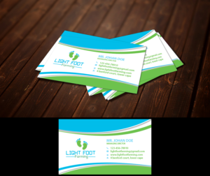 Business Card Design by Impressive Solutions for Lighfoot Farming | Design: #13624154