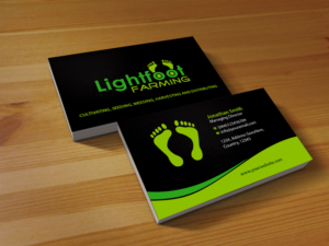 Design de Carte de Visite par Creations Box 2015 pour Lighfoot Farming | Design : #13642201