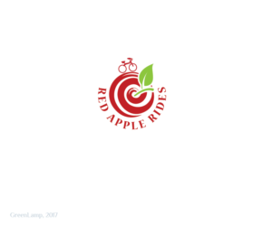 Red Apple Rides   | Logo Design by GreenLamp