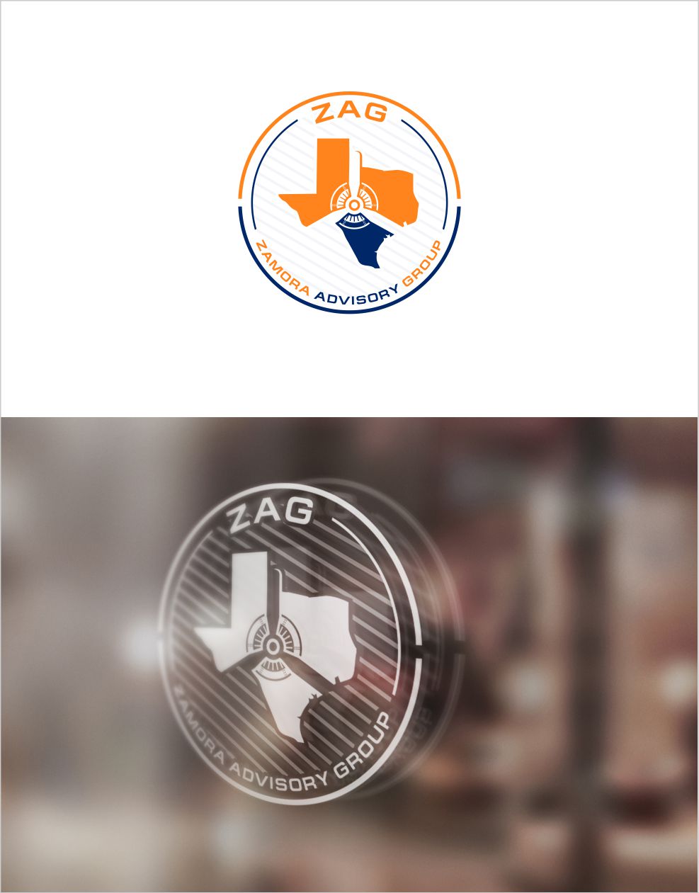 Logo Design by rddesign1992 for Zamora Advisory Group | Design #13388205