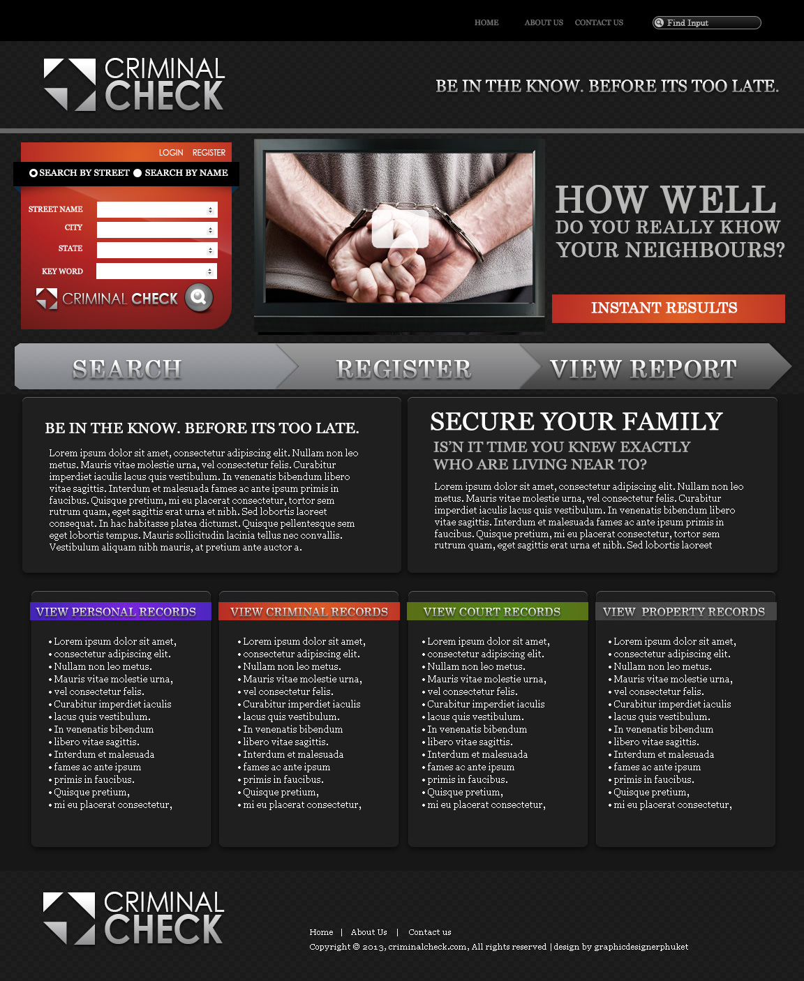 Design de Page d'Accueil par GraphicDesignerPhuket pour PV6 INC | Design #2489311