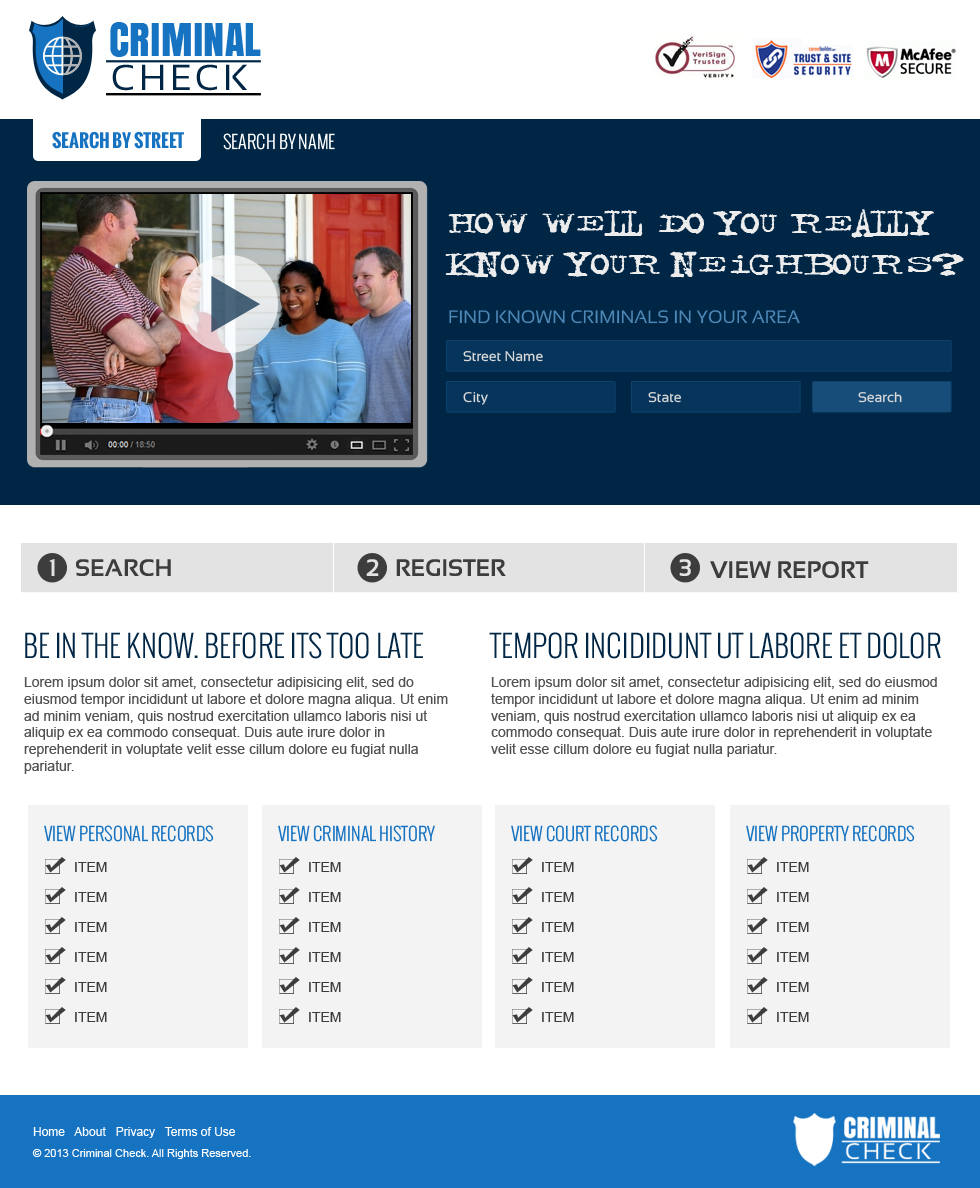 Landing Page Design by jeckx2 for PV6 INC | Design #2506414