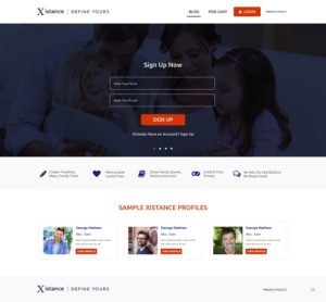 Landing Page-Design von pb für dieses Projekt | Design: #13402348