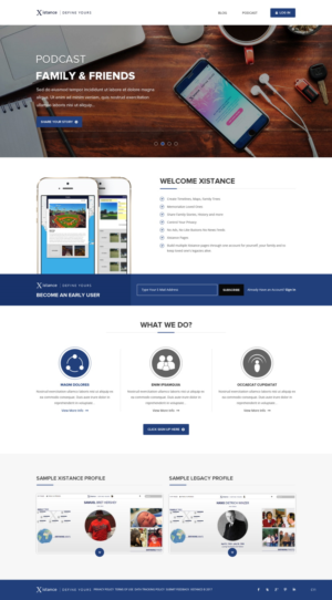 Landing Page-Design von pb für dieses Projekt | Design: #13402361