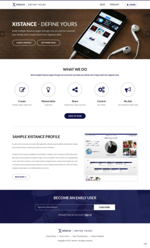 Landing Page Design by pb for this project | Design: #13402365