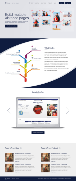 Design de Page d'Accueil par Tpith pour ce projet | Design : #13403445
