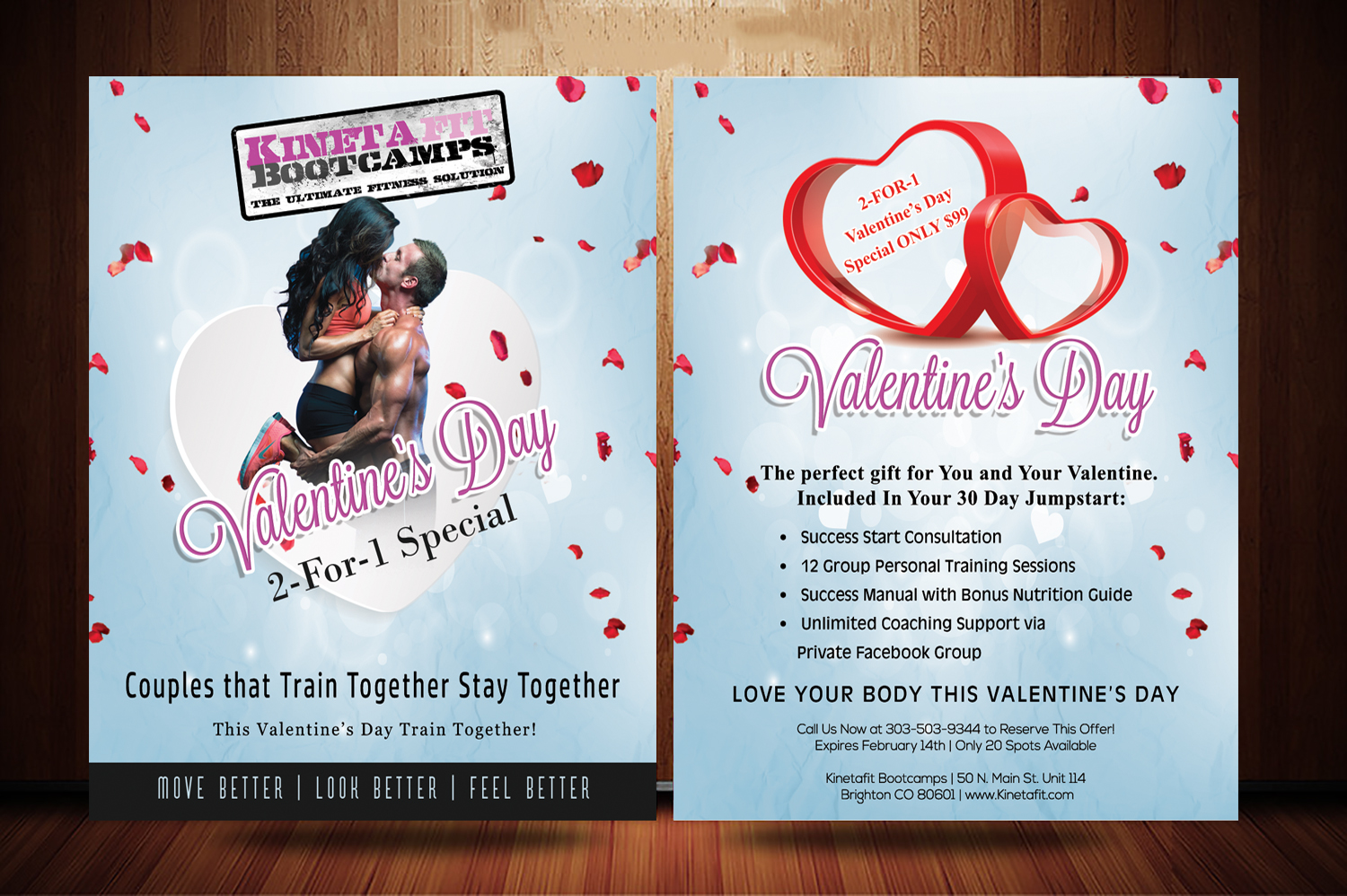 Flyer Design by Riyad for Kinetafit | Design #13427736