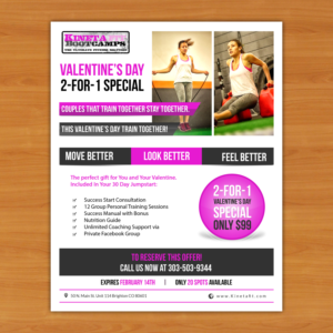 Design de Flyer par debdesign pour Kinetafit | Design : #13412685