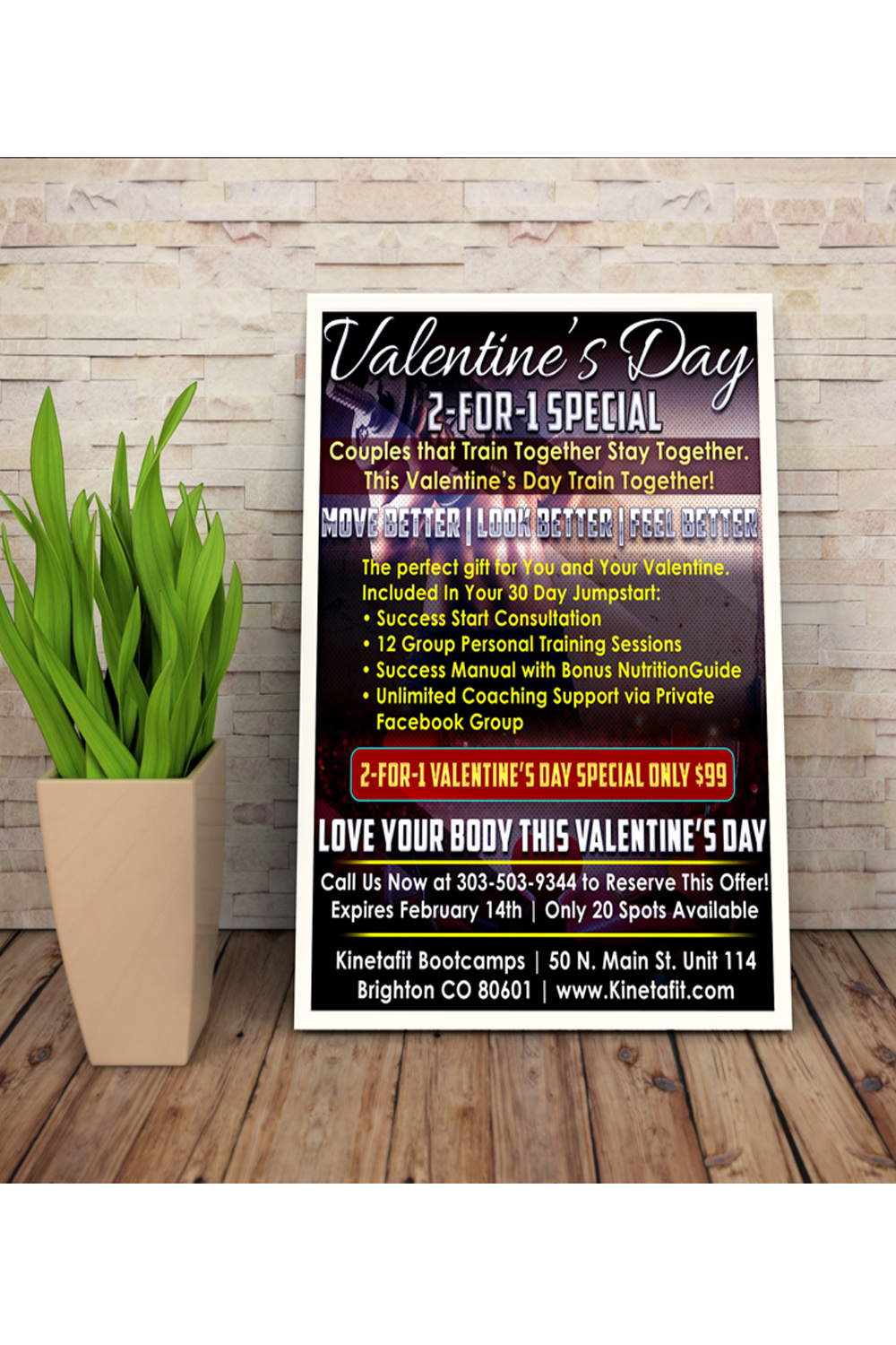 Flyer Design by indeesha for Kinetafit | Design #13422140