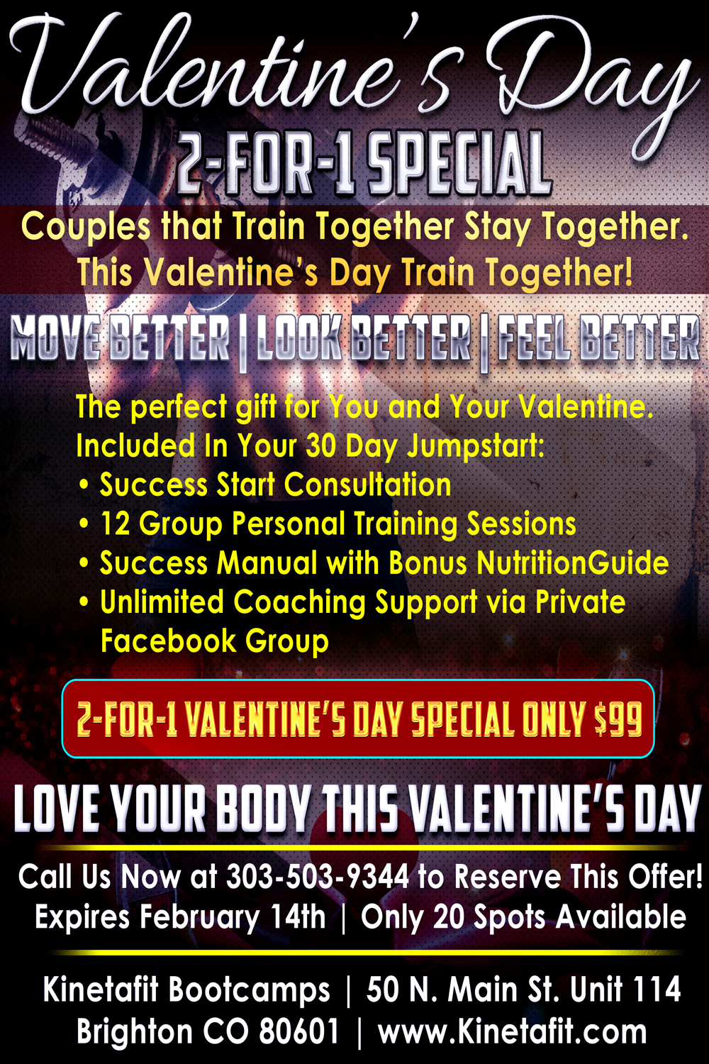 Flyer Design by indeesha for Kinetafit | Design #13422141