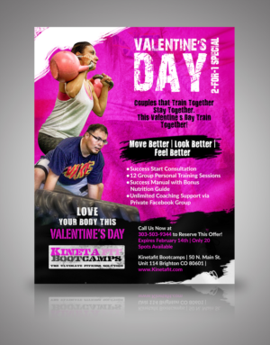 Design de Flyer par creative.bugs pour Kinetafit | Design : #13414965