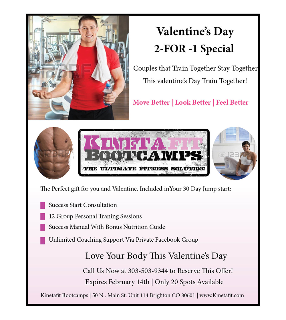 Flyer Design by Aleksic for Kinetafit | Design #13413508