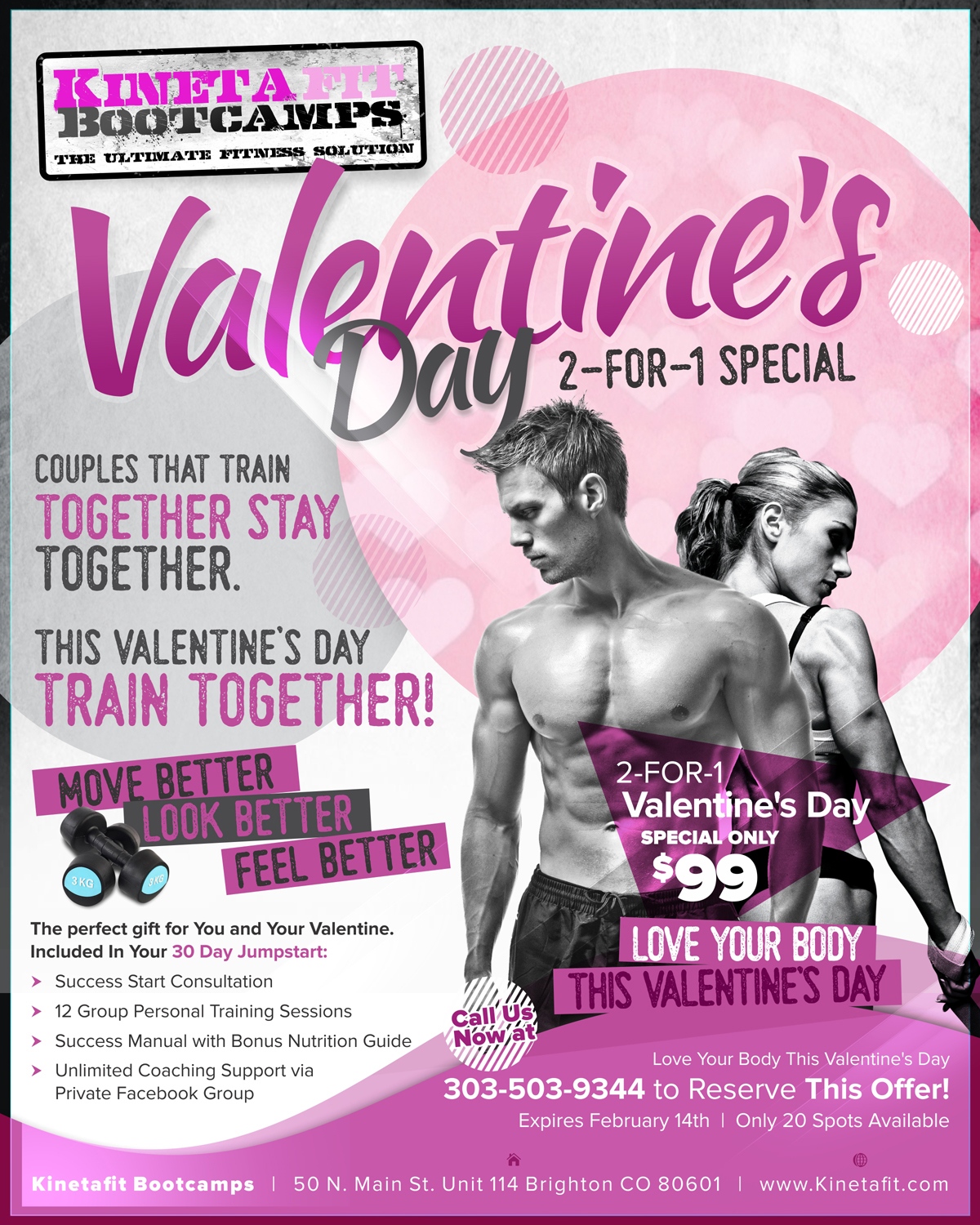 Flyer Design by Marketing Wings for Kinetafit | Design #13452593