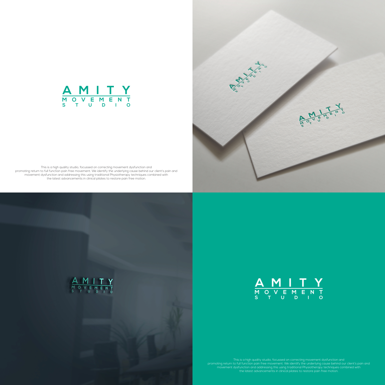 Logo-Design von jenggot_merah_ für Amity Physiotherapy & Clinical Pilates | Design #13546650