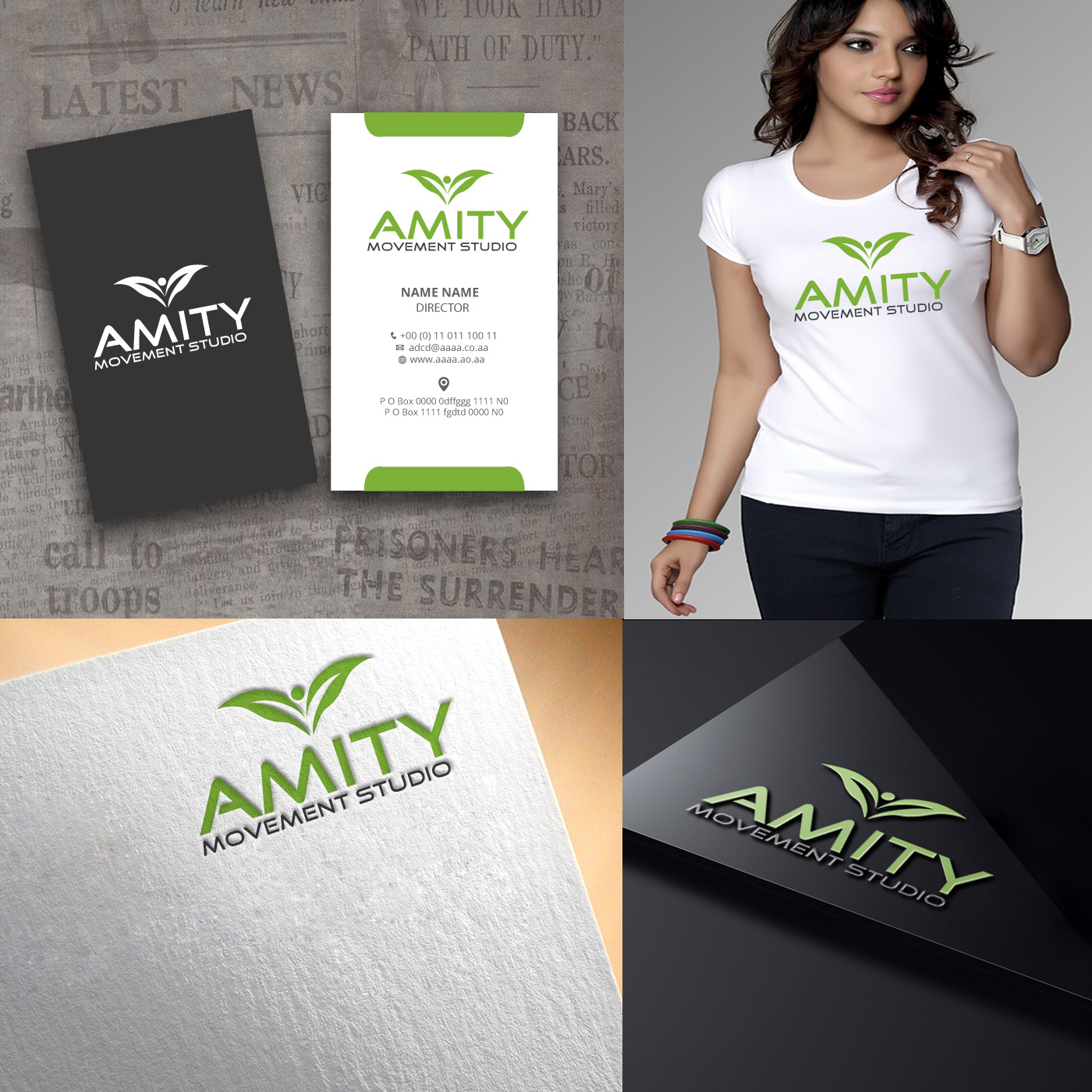 Design de Logo par zebronicgraphic pour Amity Physiotherapy & Clinical Pilates | Design #13424120