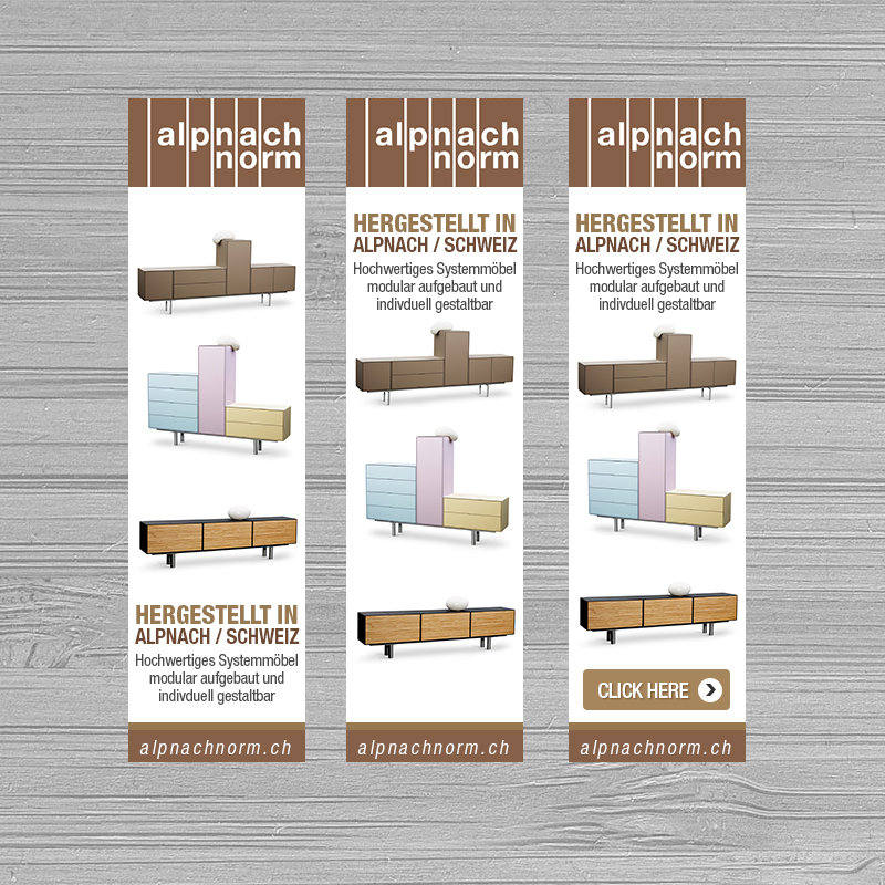 Banner Ad Design by Ichansanity for Alpnach Norm | Design #13409954