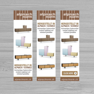 Banner Ad Design by Ichansanity for Alpnach Norm | Design: #13409954