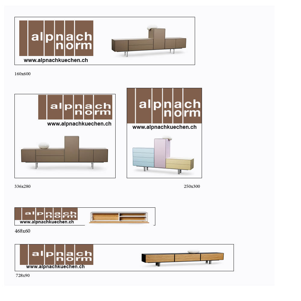 Banner Ad Design by Aleksic for Alpnach Norm | Design #13397253