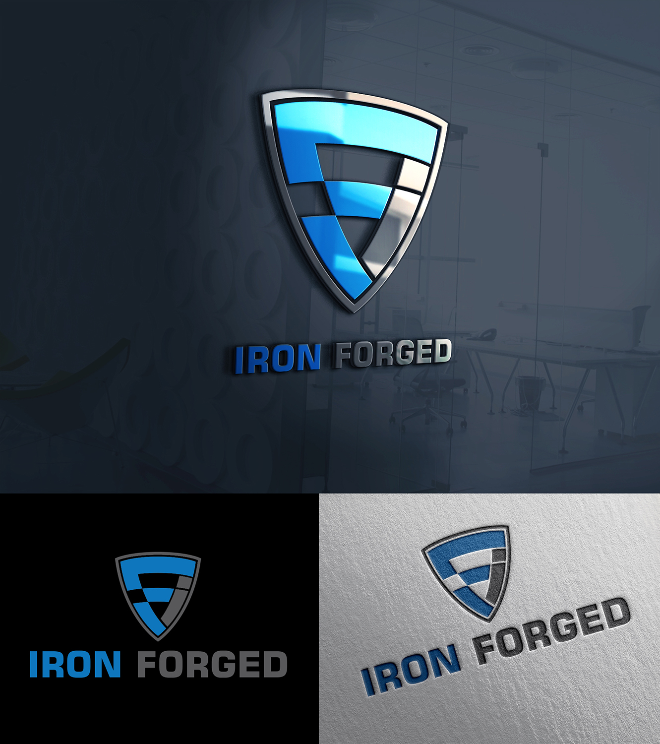 Logo Design by Anooshaa for Iron Forged | Design #13514699