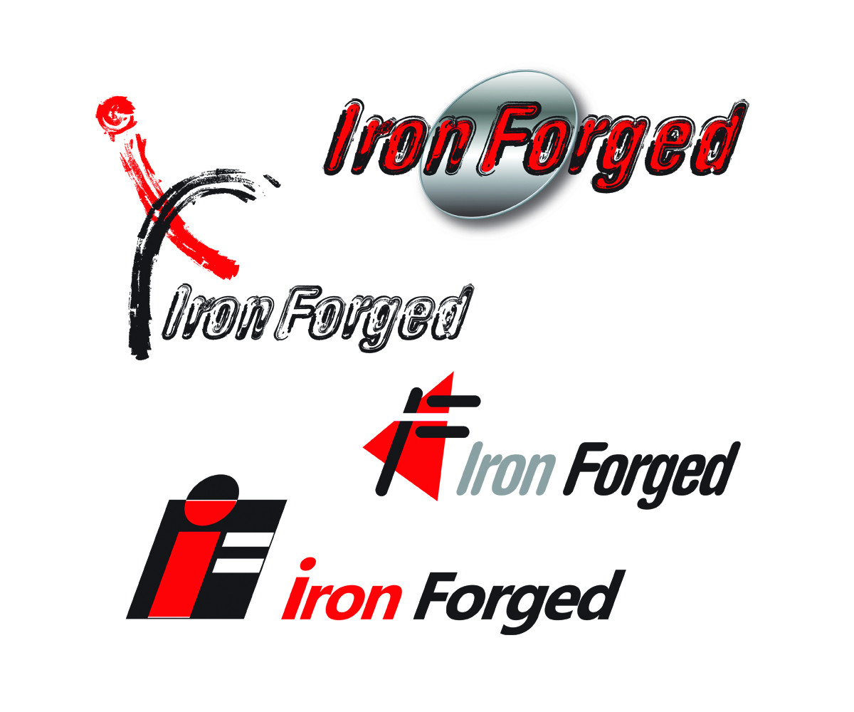 Logo Design by Hot Rod for Iron Forged | Design #13451219