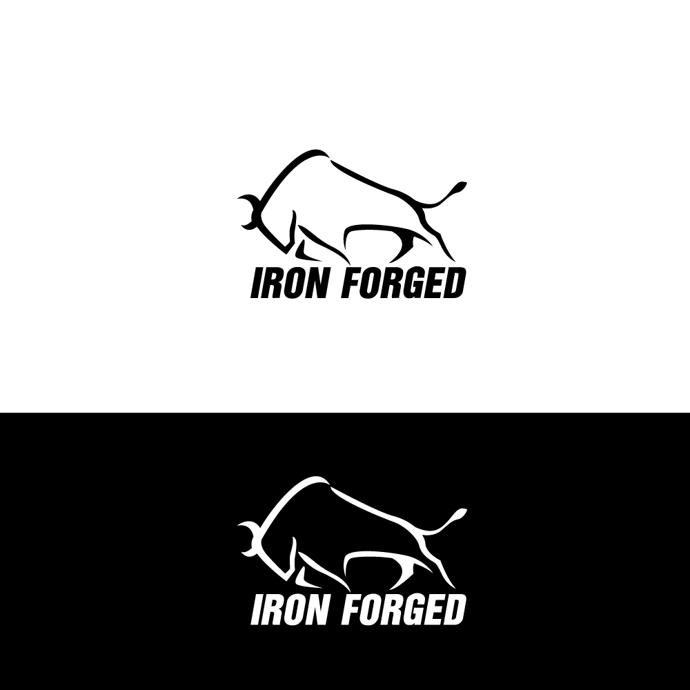 Logo Design by Sujit Banerjee for Iron Forged | Design #13432866