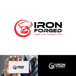 Logo Design by webeezine for Iron Forged | Design: #13438165
