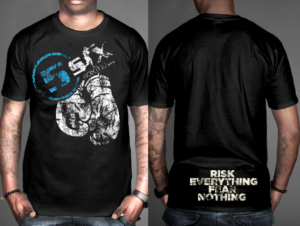 boxing gym t-shirts for both males and females  