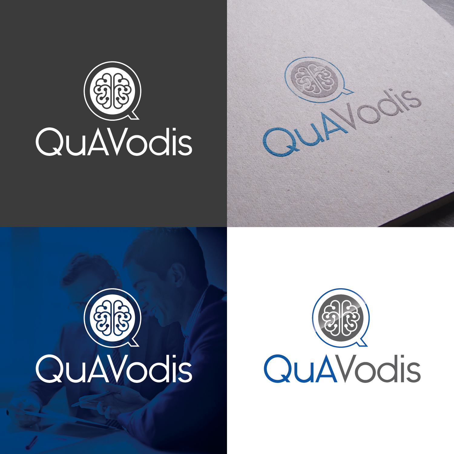 Logo Design by Anoushay for QuA Vodis Limited | Design #13418729