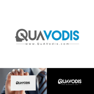 Logo Design by webeezine for QuA Vodis Limited | Design: #13408801