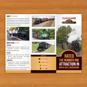 Flyer Design by debdesign for Cleethorpes Light Railway Ltd | Design: #13400227