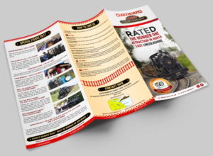 Flyer Design by SAI DESIGNS for Cleethorpes Light Railway Ltd | Design: #13553714