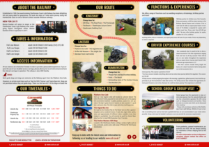 Flyer Design by SAI DESIGNS for Cleethorpes Light Railway Ltd | Design: #13560855