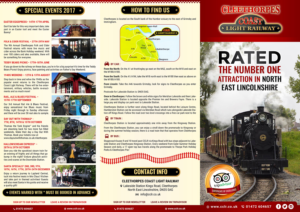 Flyer Design by SAI DESIGNS for Cleethorpes Light Railway Ltd | Design: #13591691