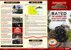 Flyer Design by SAI DESIGNS for Cleethorpes Light Railway Ltd | Design: #13625243