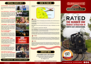 Flyer Design by SAI DESIGNS for Cleethorpes Light Railway Ltd | Design: #13633410